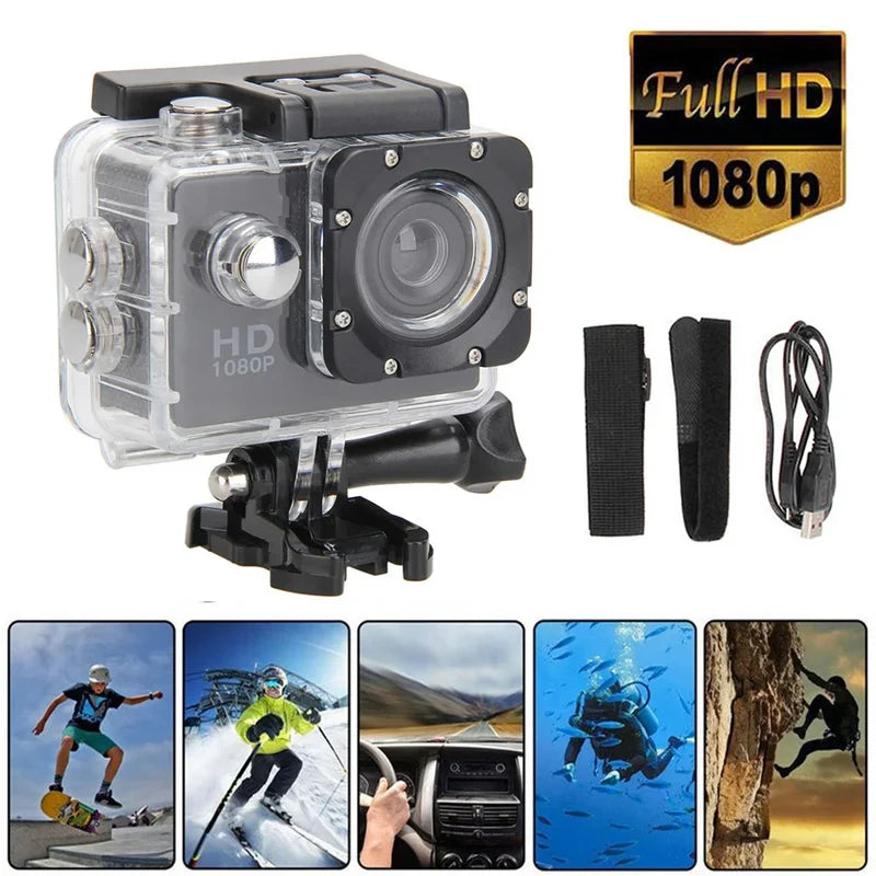 Action Camera 4K Ultra HD Impermeabile